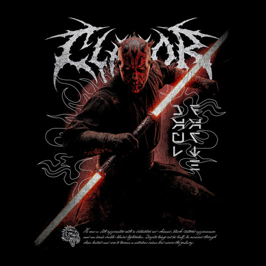 SW | Darth Maul Oversized Washed Tee