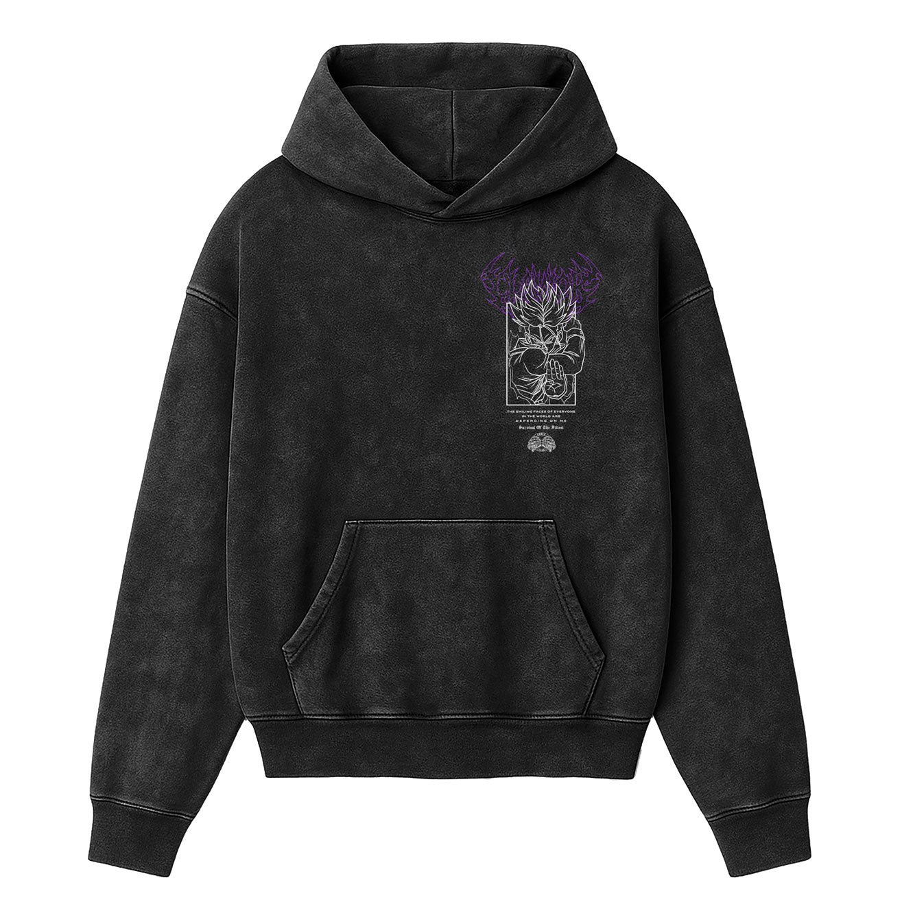 Limited Edition | Dragon Ball: Trunks Washed Hoodie
