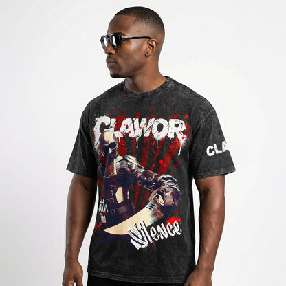 TBoys | Black Noir Oversized Washed Tee