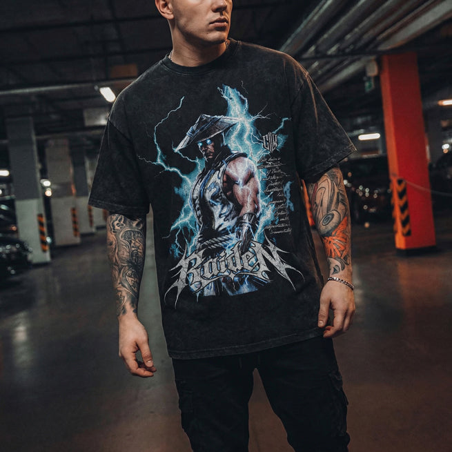 MK: Raiden Oversized Washed Tee