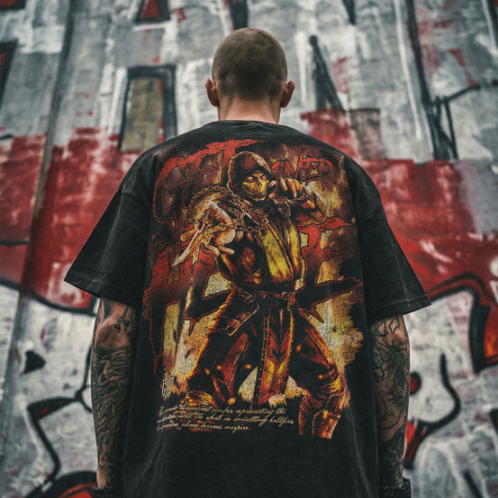 MK: Scorpion S2 Oversized Washed Tee