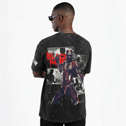 TBoys | Black Noir Oversized Washed Tee
