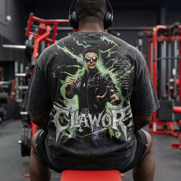 MK: Johnny Cage Oversized Washed Tee