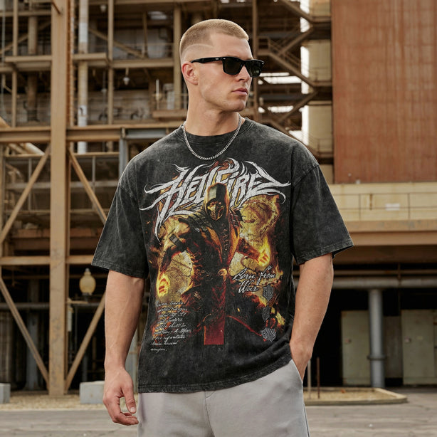 MK: Scorpion S1 Oversized Washed Tee