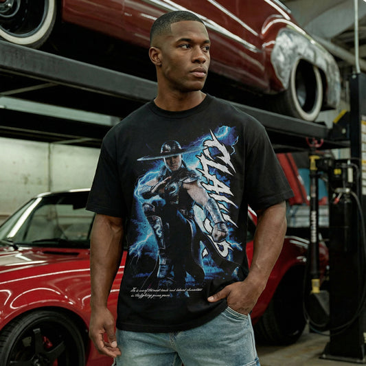 MK: Kung Lao Oversized Washed Tee