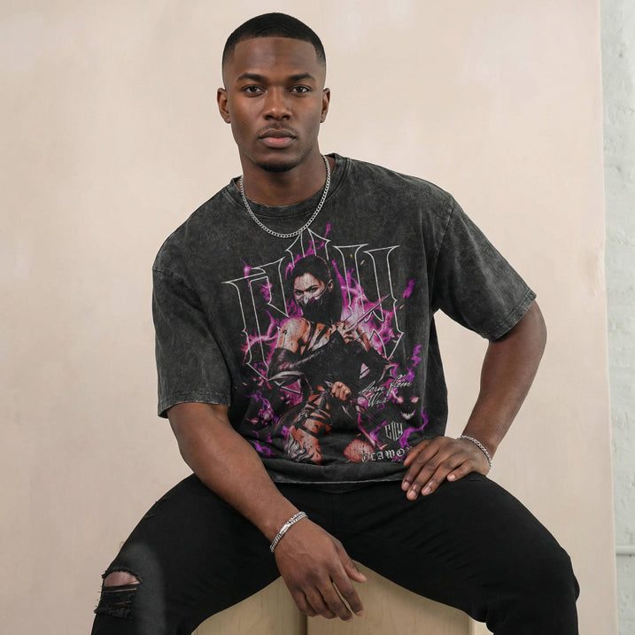 MK: Mileena Oversized Washed Tee