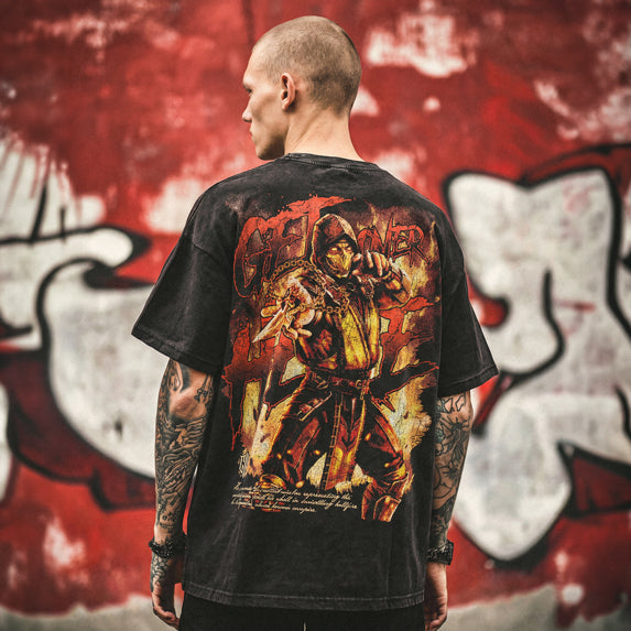 MK: Scorpion S2 Oversized Washed Tee
