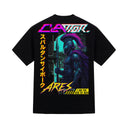 Clawor - Nekrotech "ARES.404 // GOD OF WAR" T-Shirt