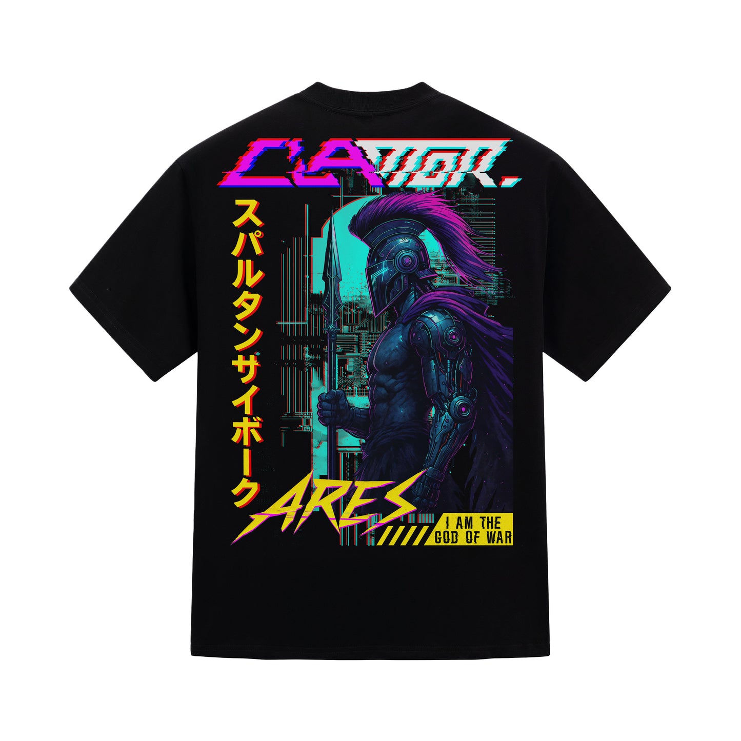 Nekrotech "ARES.404 // GOD OF WAR" T-Shirt