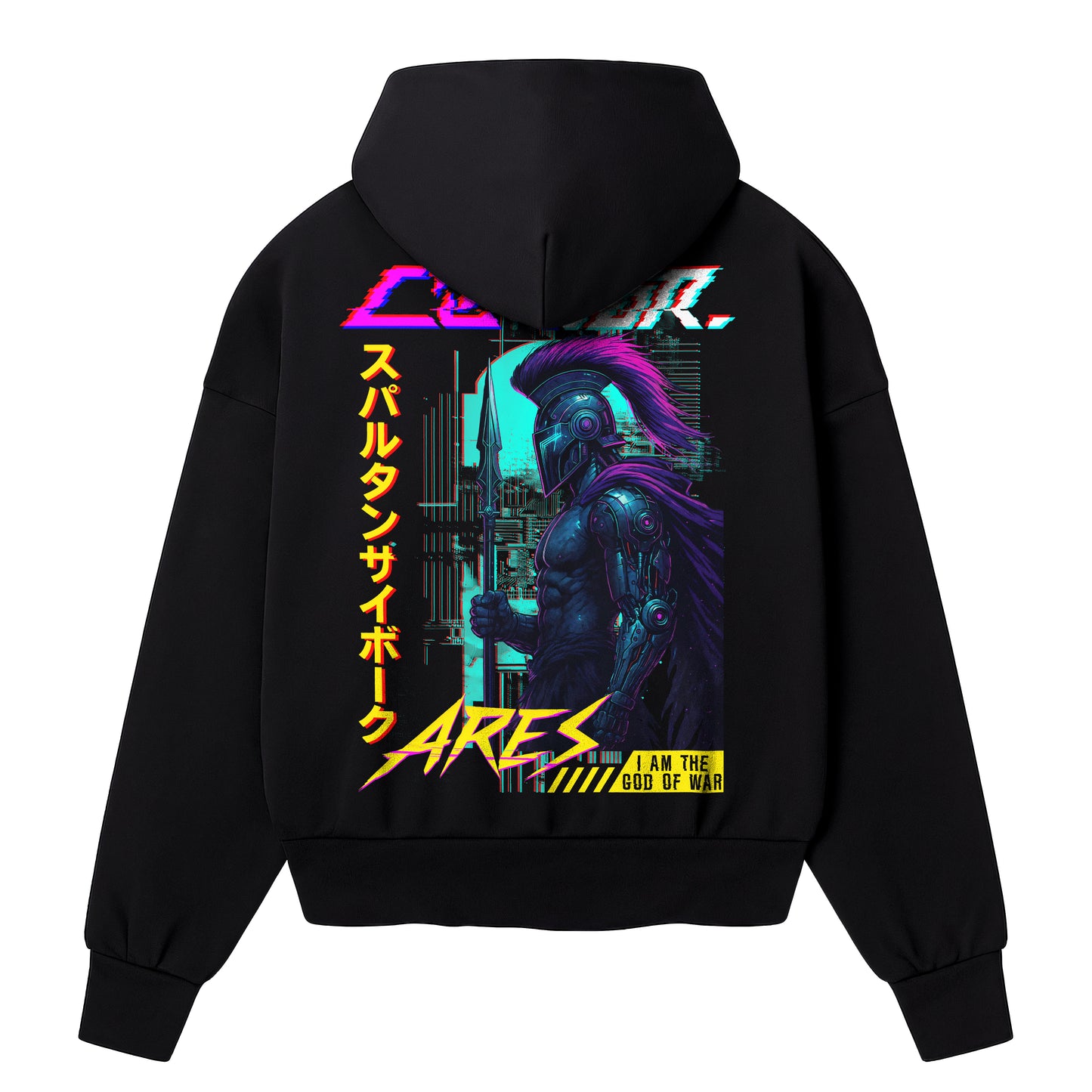 Nekrotech "ARES.404// GOD OF WAR" Hoodie