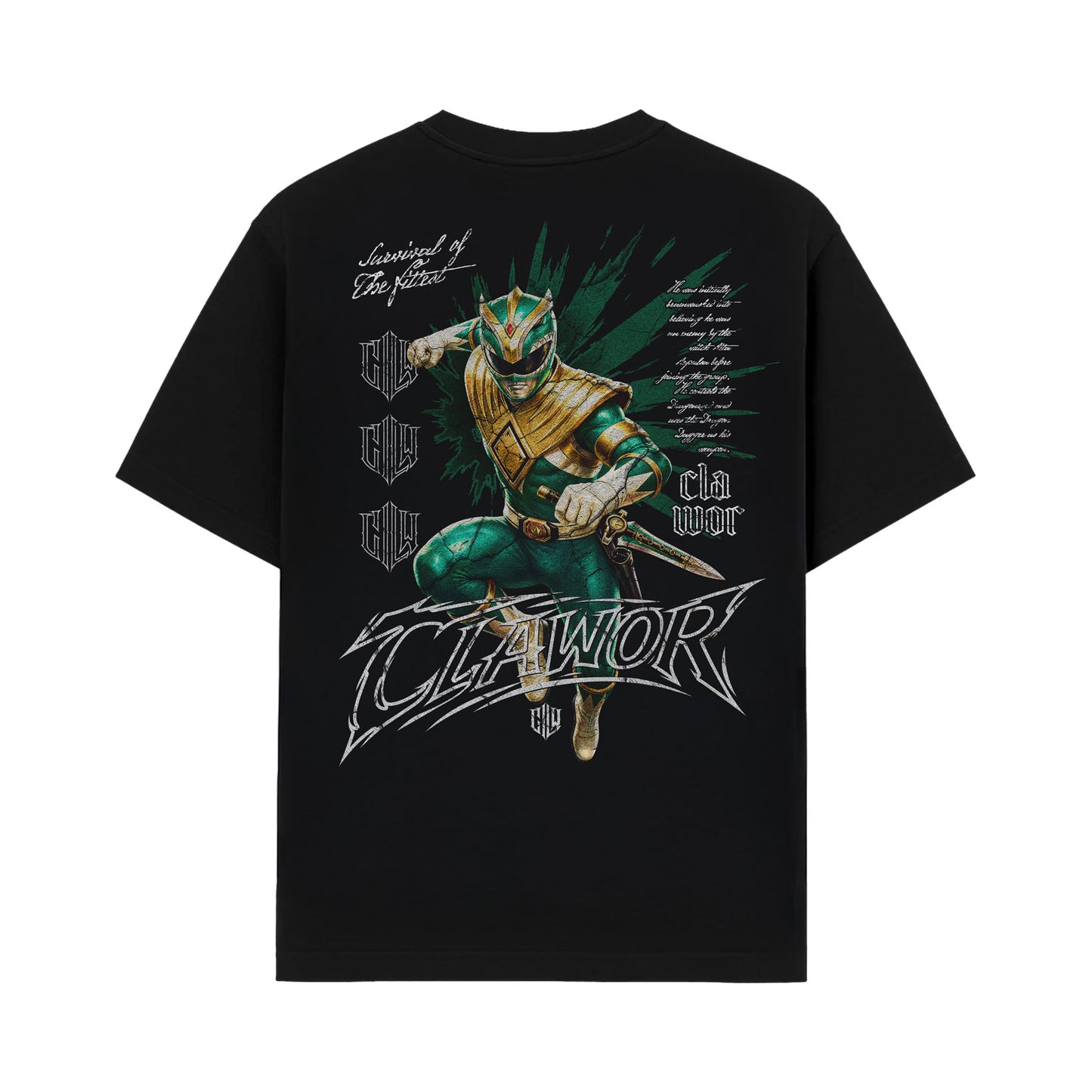 PWR: Mighty Morphin Green Ranger S1 T-Shirt