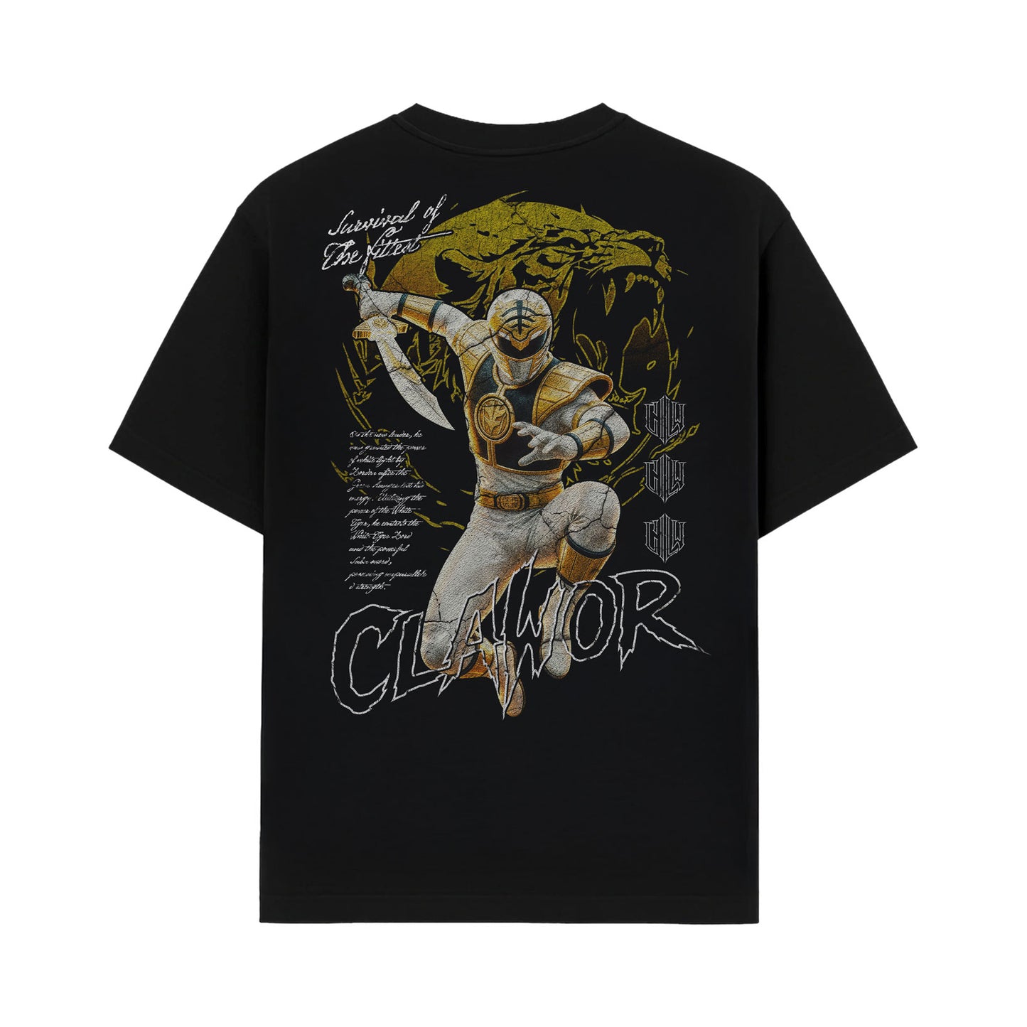 PWR: Mighty Morphin White Ranger S1 T-Shirt