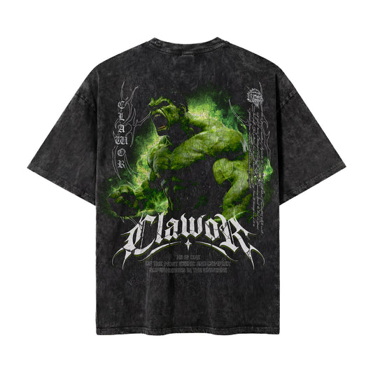 Limited Edition | MRVL: The Jade Giant Oversized Washed Tee