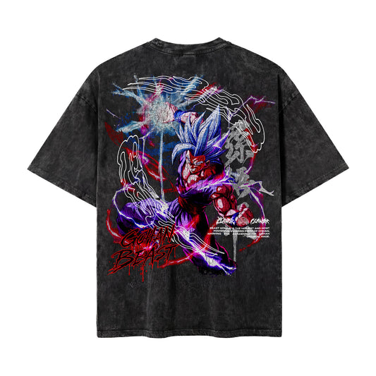 Limited Edition | Dragon Ball: Gohan Oversized Washed Tee