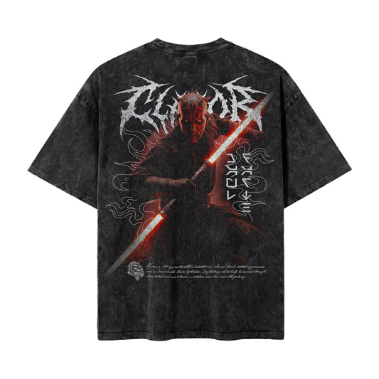 Limited Edition | SW: Darth Maul Oversized Washed Tee