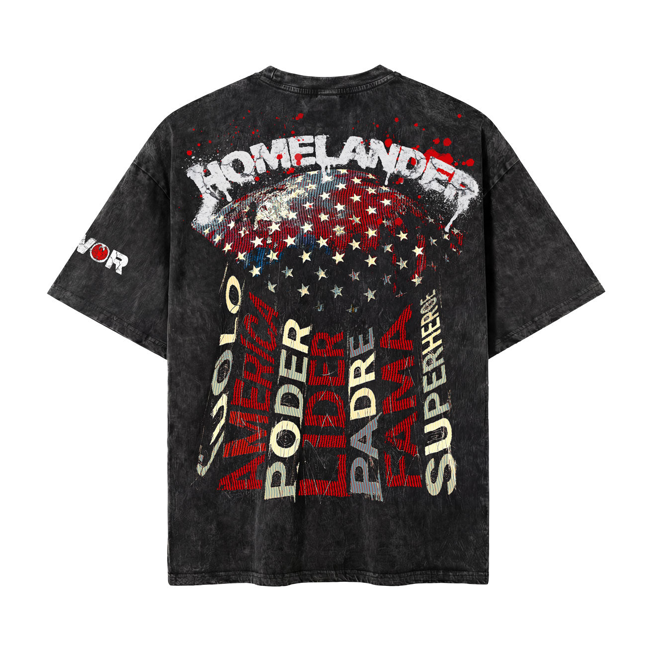 TBoys | Homelander S1 Oversized Washed Tee
