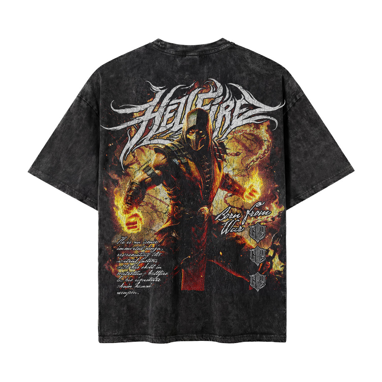 MK: Scorpion S1 Oversized Washed Tee
