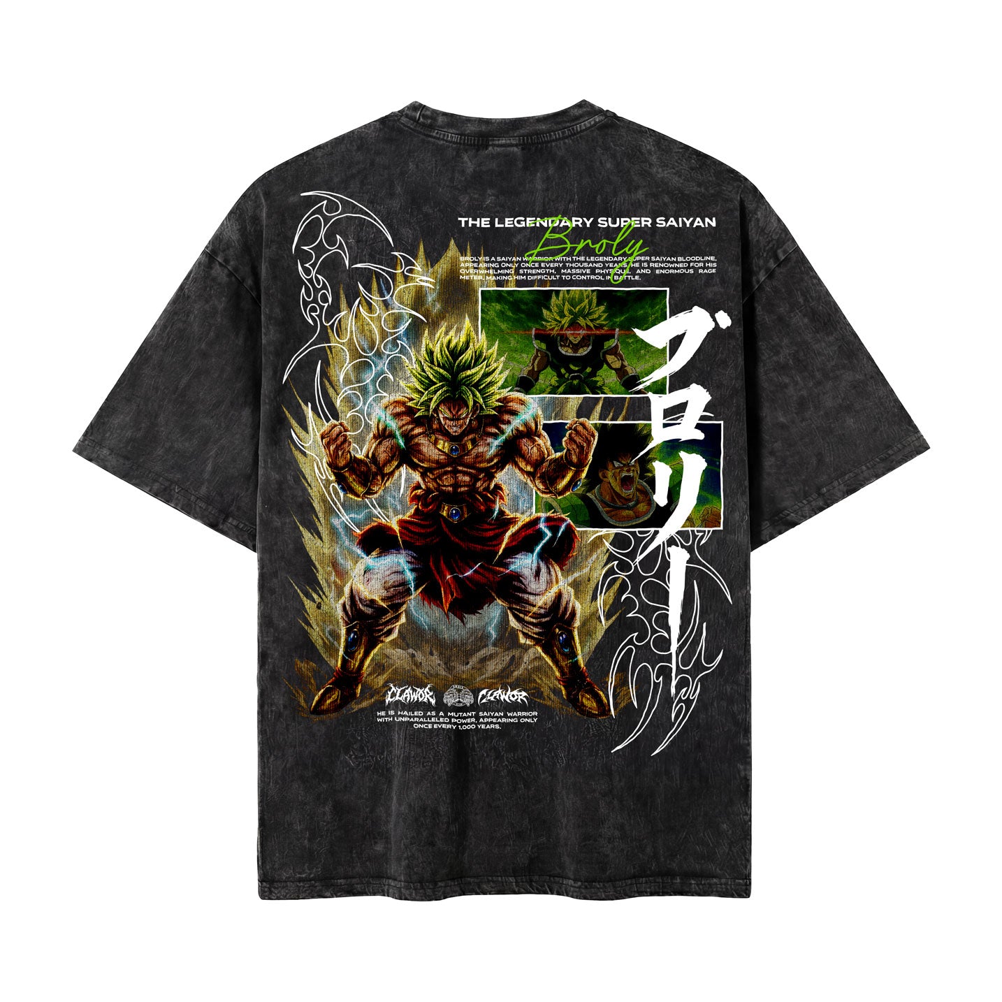 Limited Edition | Dragon Ball: Broly Oversized Washed Tee