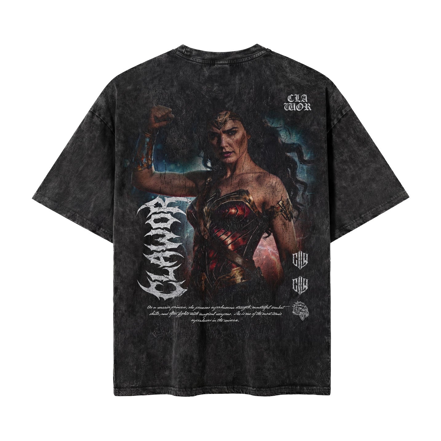 Limited Edition | DC: Amazon Princess S1 Oversized Washed Tee
