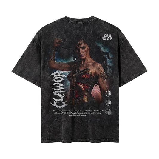 Limited Edition | DC: Amazon Princess S1 Oversized Washed Tee
