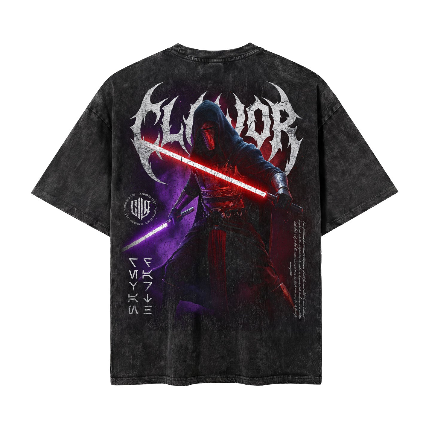 Limited Edition | SW: Darth Revan Oversized Washed Tee