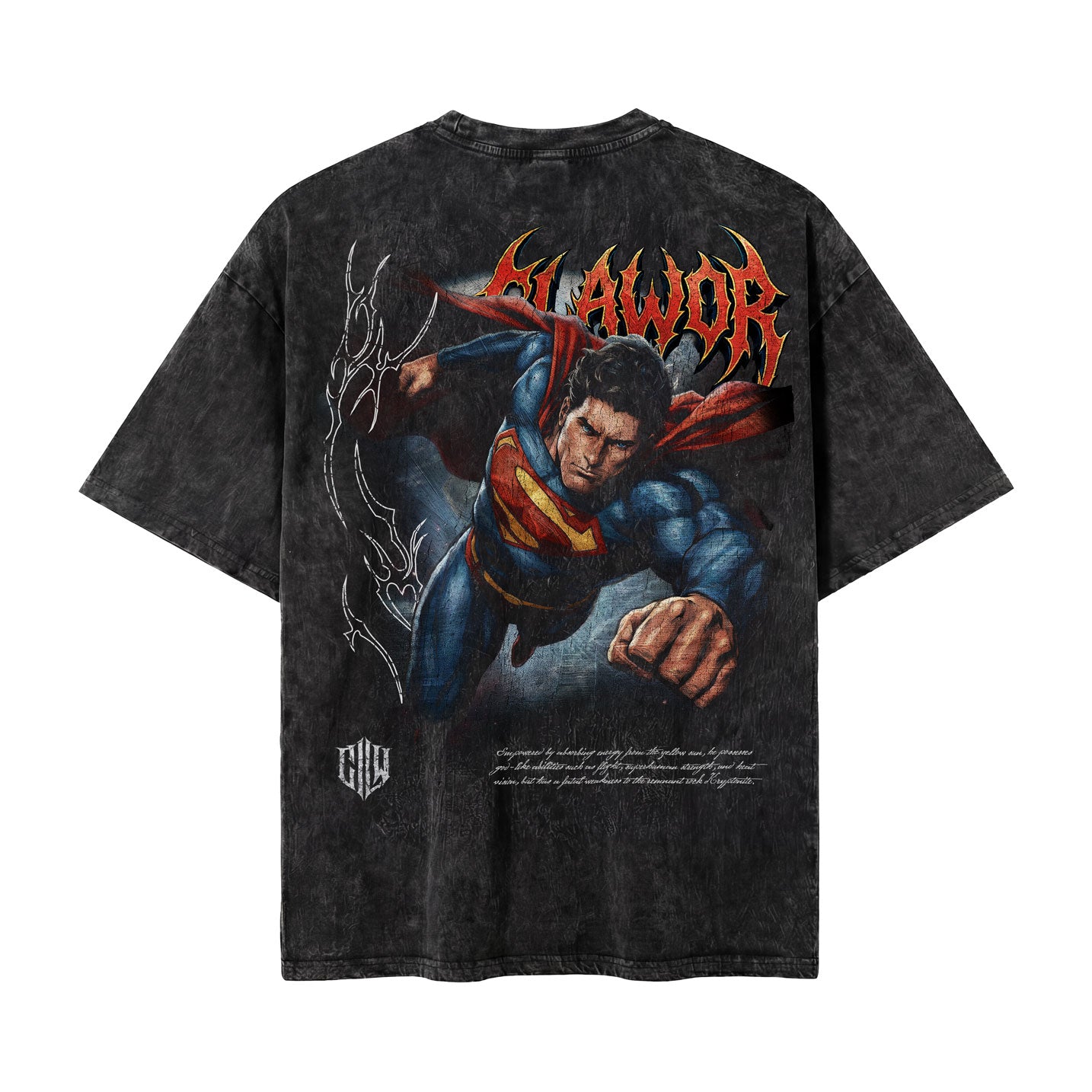 Limited Edition | DC: Man of Steel S2 Oversized Washed Tee