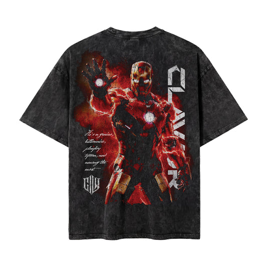 Limited Edition | MRVL: Iron Oversized Washed Tee