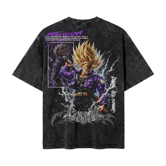 Limited Edition | Dragon Ball: Trunks Oversized Washed Tee