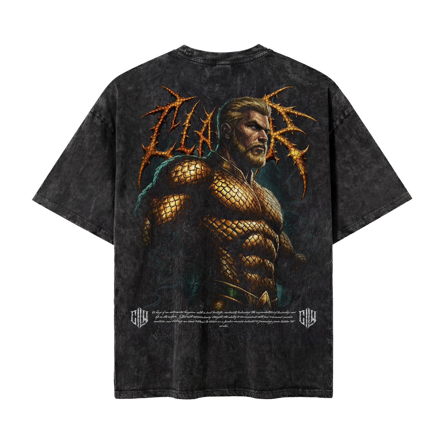 Limited Edition | DC: King Of Atlantis S1 Oversized Washed Tee