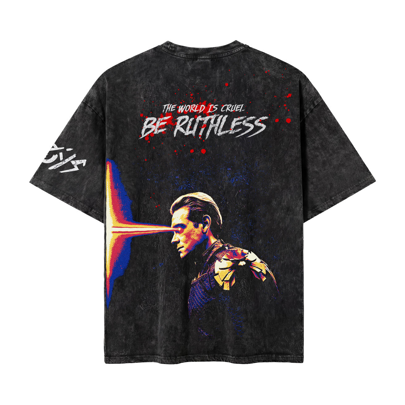 TBoys | Homelander x Butcher S1 Oversized Washed Tee