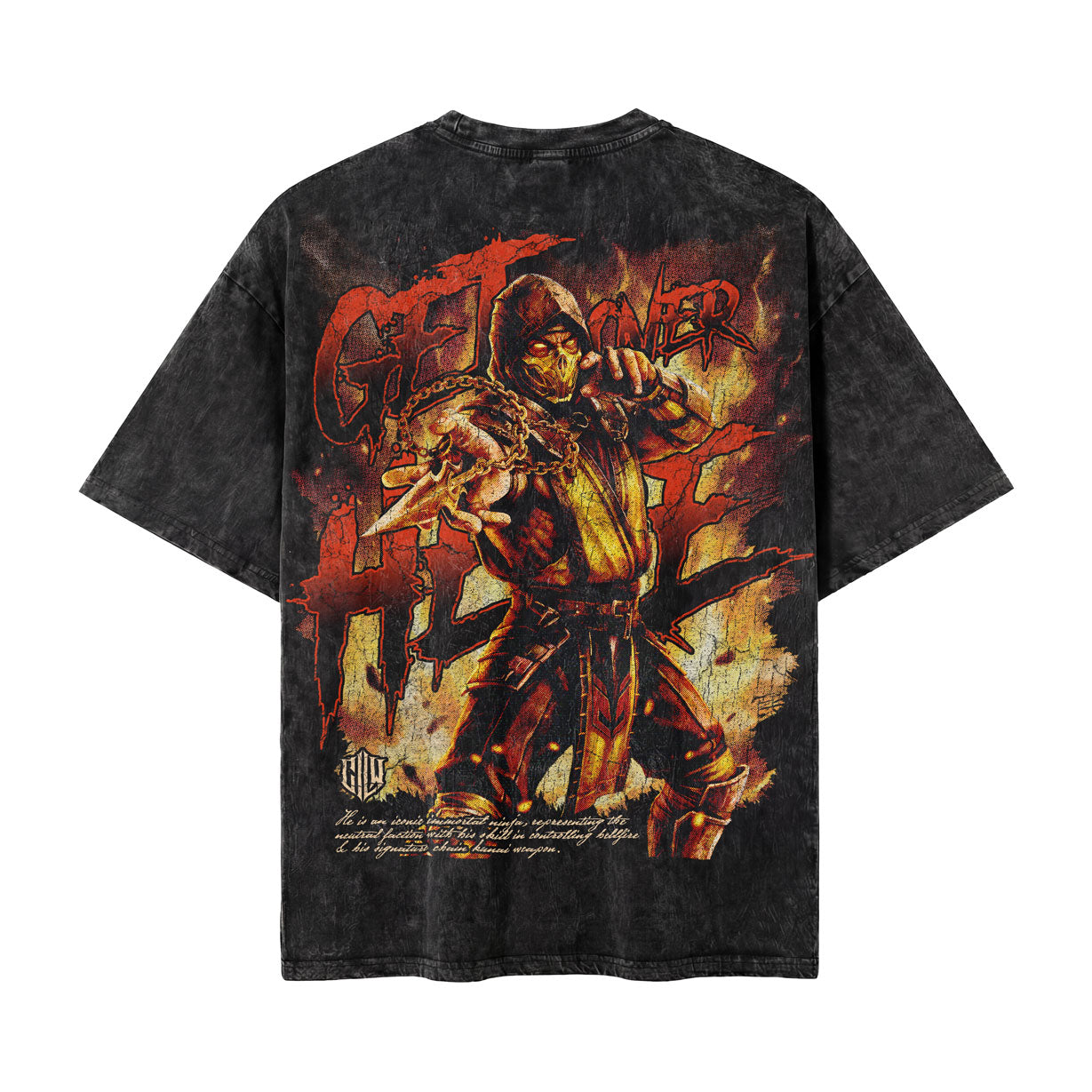 MK: Scorpion S2 Oversized Washed Tee