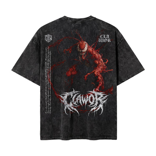 Limited Edition | MRVL: Red Symbiote Oversized Washed Tee