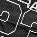 CLAWOR 23 SUPER Satin Mesh Varsity Jersey – Black/White (M–2XL)