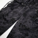 CLAWOR NIGHT OPS Black Camo Cargo Pants – Tactical Wide-Leg (M–2XL)