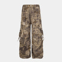 CLAWOR VENOM CAMO Wide-Leg Cargo Pants – Military Streetwear (M–2XL)