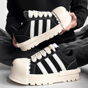 CLAWOR “BLOCKHEAD” Chunky Black Sneakers (EU 36–44)