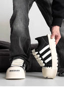 CLAWOR “BLOCKHEAD” Chunky Black Sneakers (EU 36–44)