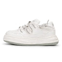 CLAWOR “DADDY WHITE” Distressed Low-Top Sneaker (EU 36–44)
