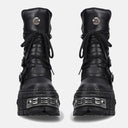CLAWOR “METAL ROCK” High Leather Combat Boots (EU 35–45)