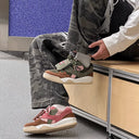 CLAWOR “RABBIT TWO-COLOR” Suede Sneakers (EU 35–44)