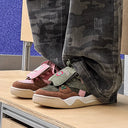 CLAWOR “RABBIT TWO-COLOR” Suede Sneakers (EU 35–44)
