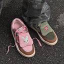 CLAWOR “RABBIT TWO-COLOR” Suede Sneakers (EU 35–44)