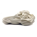 CLAWOR “SKULL SLIDE” 3D White Bone Sandals (EU 36–45)