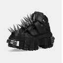 CLAWOR “SPIKE METAL” Gothic Platform Sneakers (EU 35–45)