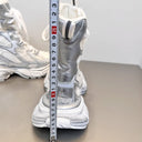 CLAWOR “WOMAN HIGH TRACKING” Sliver High-Top Sneakers (EU 36–39)