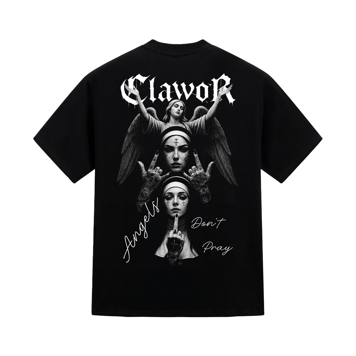 Celestia Angels Don't Pray T-Shirt