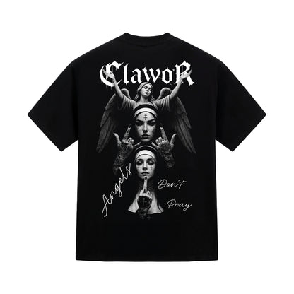 Celestia Angels Don't Pray T-Shirt
