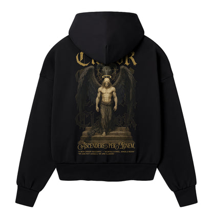 Celestia Black Angel Hoodie