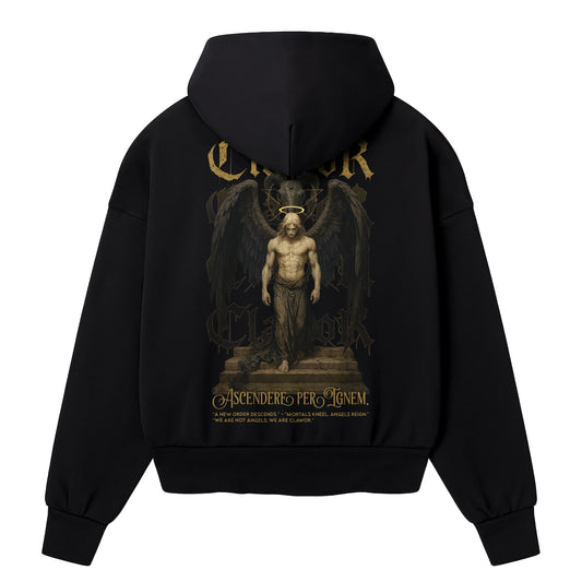 Celestia Black Angel Hoodie