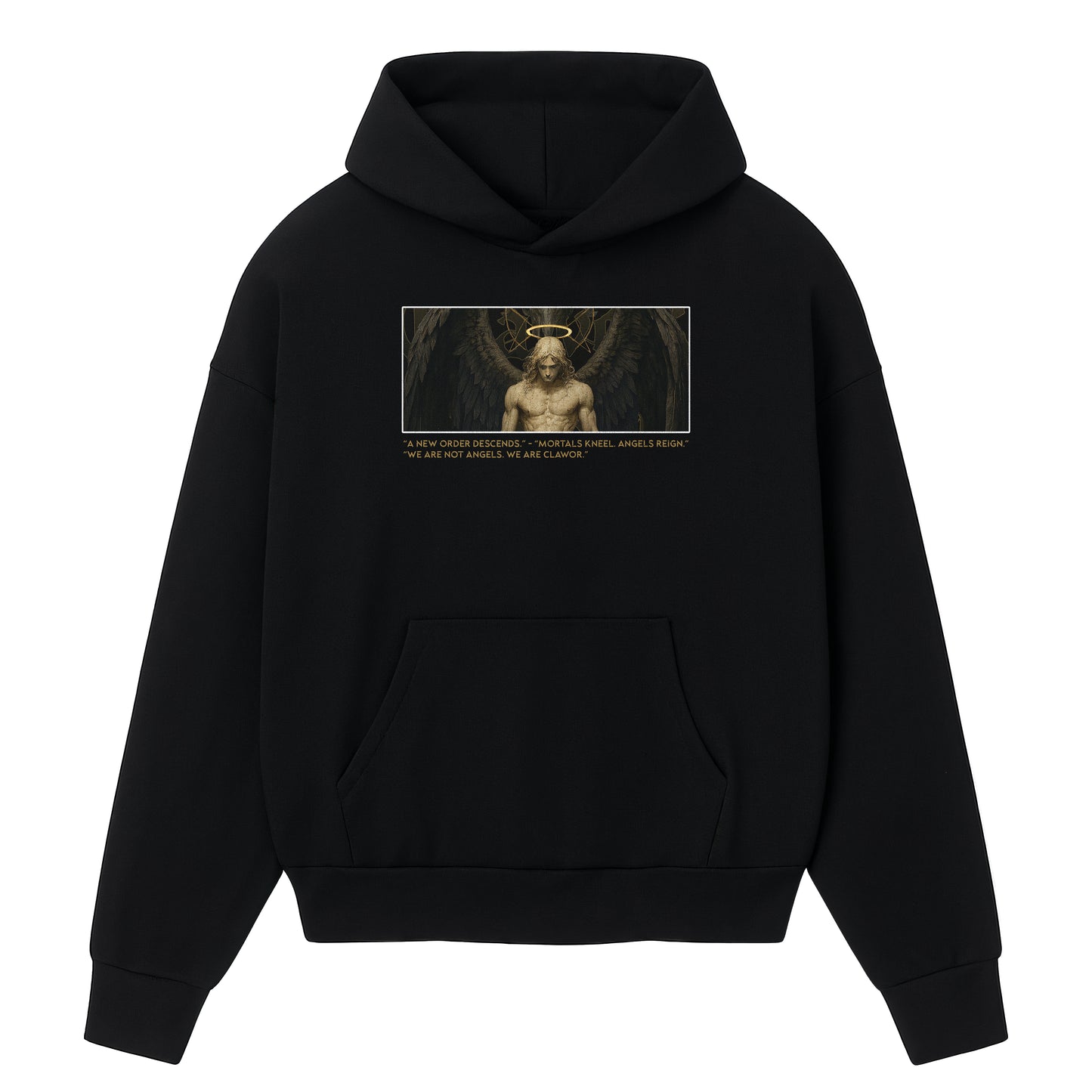 Celestia Black Angel Hoodie